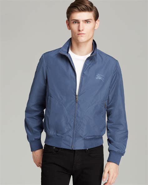 burberry mens jacket blue|Burberry oversized lightweight parka jacket.